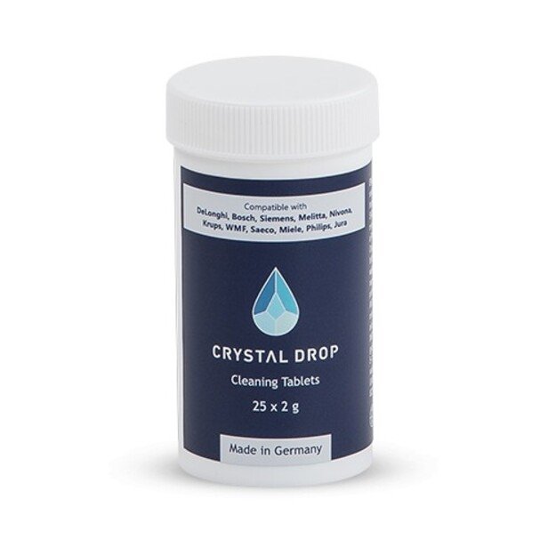 2 fazių valymo tabletės CRYSTAL DROP 14 vnt. x 3.5 g