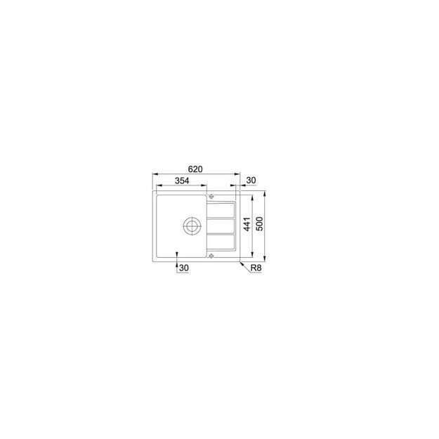 Plautuvė S2D 611-62 Carbon 143.0616.339