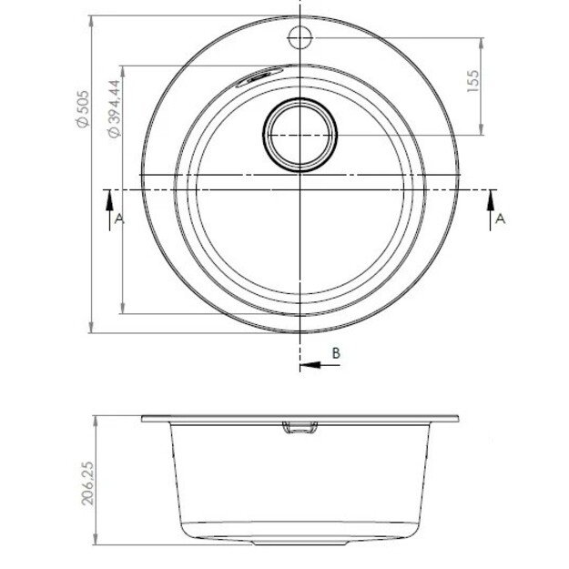 Plautuvė Alveus Victoria 3321091