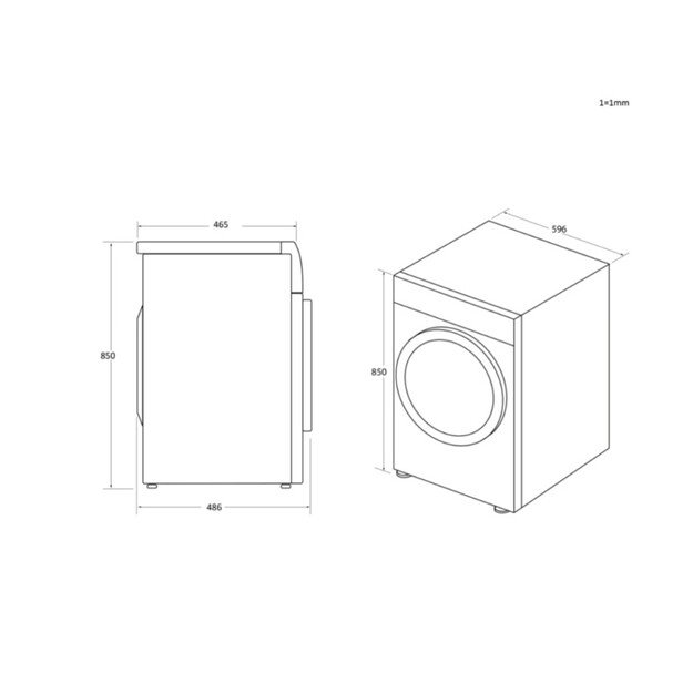 Džiovyklė Candy RO4H7A1TCEXS 1