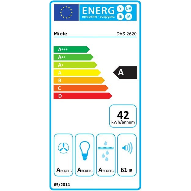 Gartraukis MIELE DAS 2620, 11862150 1