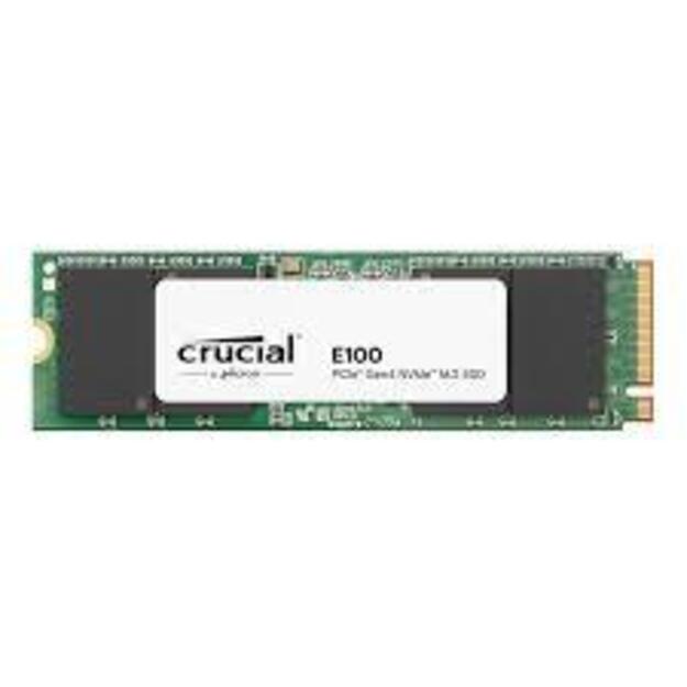 SSD|CRUCIAL|E100|480GB|M.2|PCIe Gen4|NVMe|3D NAND|Write speed 2500 MBytes/sec|Read speed 4500 MBytes/sec|CT480E100SSD8