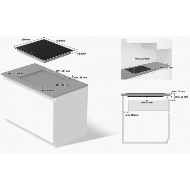 kaitlentė Samsung NZ64B5045GK/ U2 1