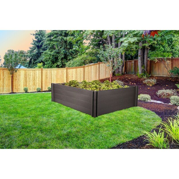 Pakelta lysvė G21 Crop 210 x 143 x 54, WPC, Eben, 63900200 1