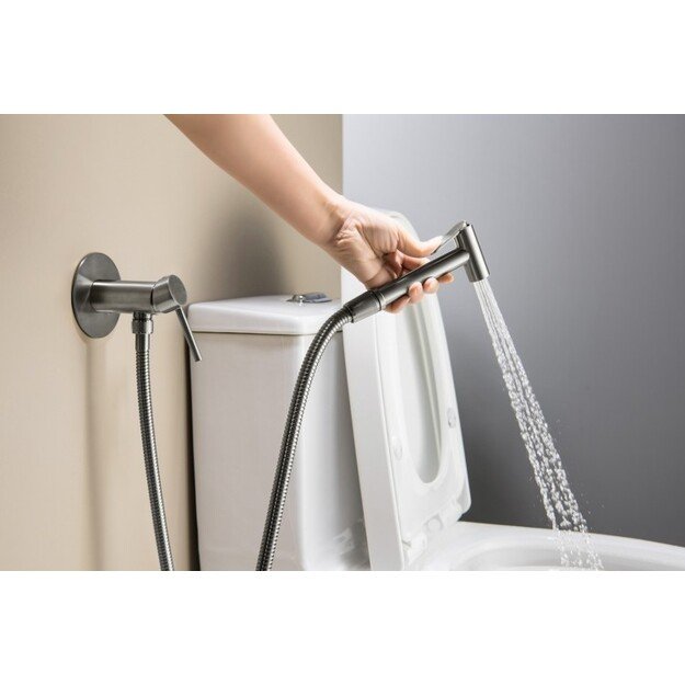 Blue Water potinkinis bidė maišytuvas Boston grafito spalvos BOS-BBP.040 1