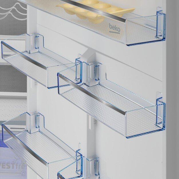 Įmontuojamas šaldytuvas Beko BCSA285K4SN 3