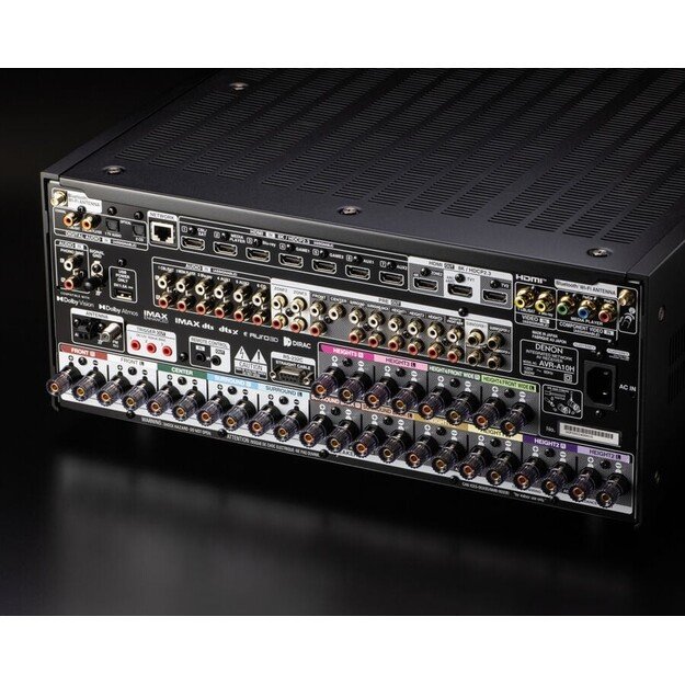 Stiprintuvas Denon AVC-A10H, 13.4 kanalų namų kino stiprintuvas, juodas 1