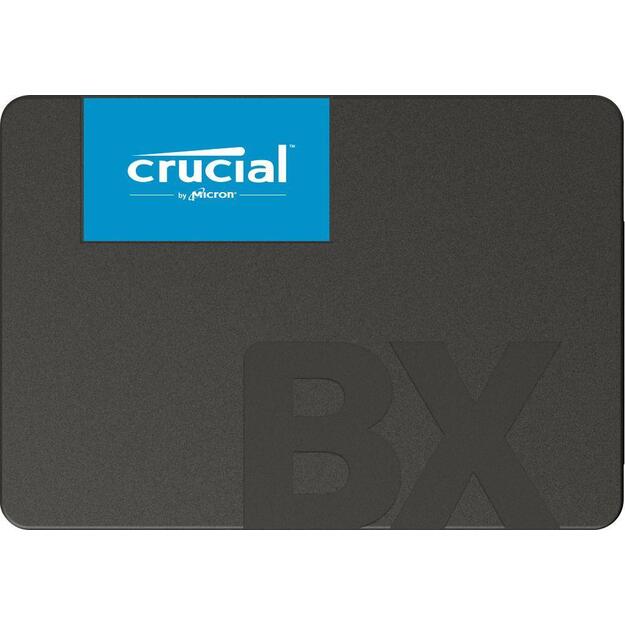 SSD|CRUCIAL|BX500|500GB|SATA 3.0|Write speed 500 MBytes/sec|Read speed 550 MBytes/sec|2,5 |TBW 120 TB|MTBF 1500000 hours|CT500BX500SSD1