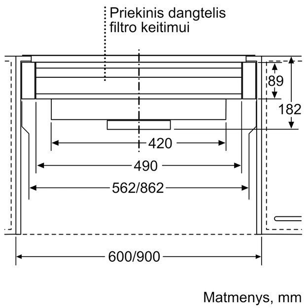 Recirkuliacijos priedas Clean Air Plus Neff Z51IXC1X6 8
