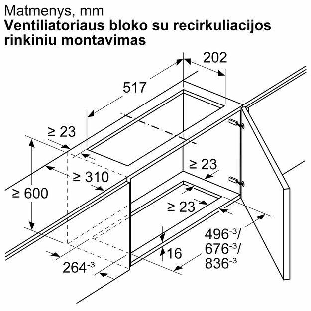 Recirkuliacijos priedas Clean Air Plus Neff Z51IXC1X6 3