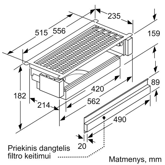 Recirkuliacijos priedas Clean Air Plus Neff Z51IXC1X6 6