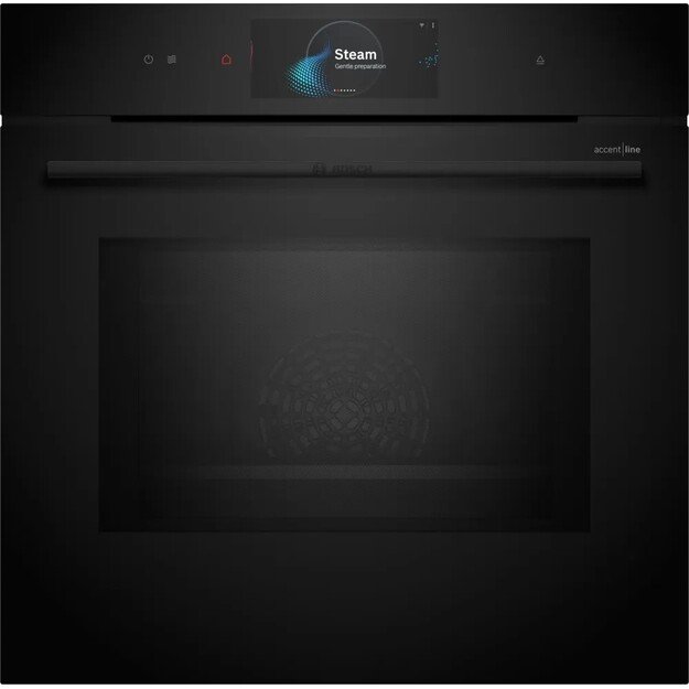 Įmontuojama orkaitė su garų ir mikrobangų funkcijomis Bosch HNG978QB1