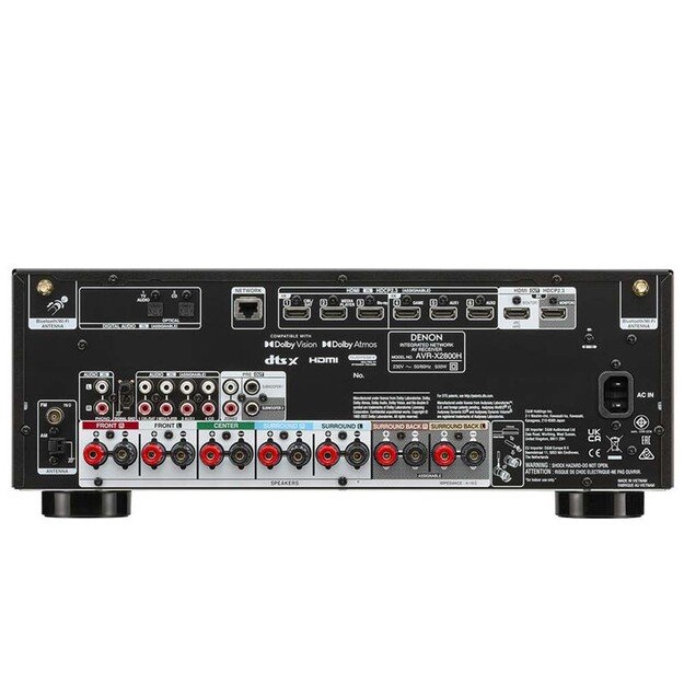 Stiprintuvas Denon AVR-X2800H 1