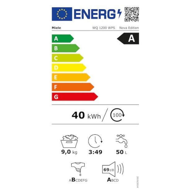 Skalbimo mašina Miele WQ 1200 WPS Nova Edition, 12708910 2