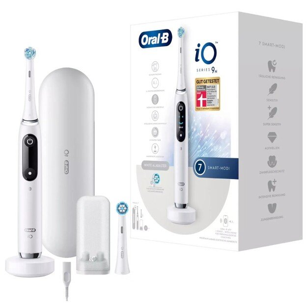 Dantų šepetėlis Oral-B iO Series 9N White Alabaster JAS22