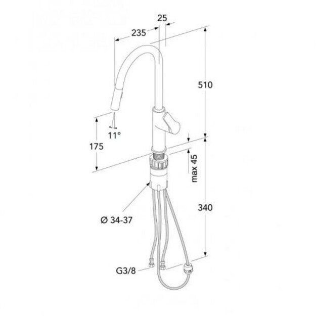 Maišytuvas Gustavsberg Epic GB41209959 53 1