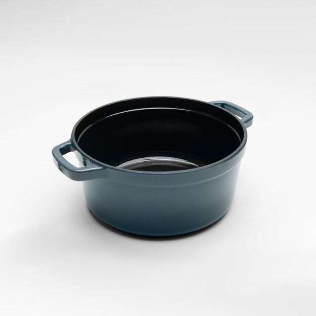 Emaliuotas ketaus puodas su dangčiu 5l GET RED 3