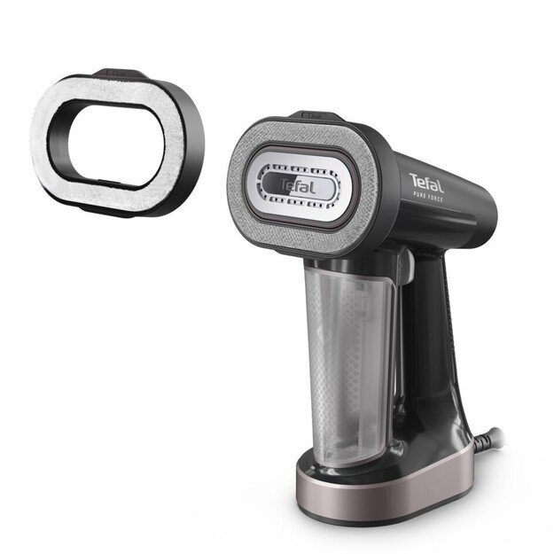 Garinis lygintuvas Tefal Pure Force DT8765E0, 3-in-1, 1800 W, juodas/rožinis