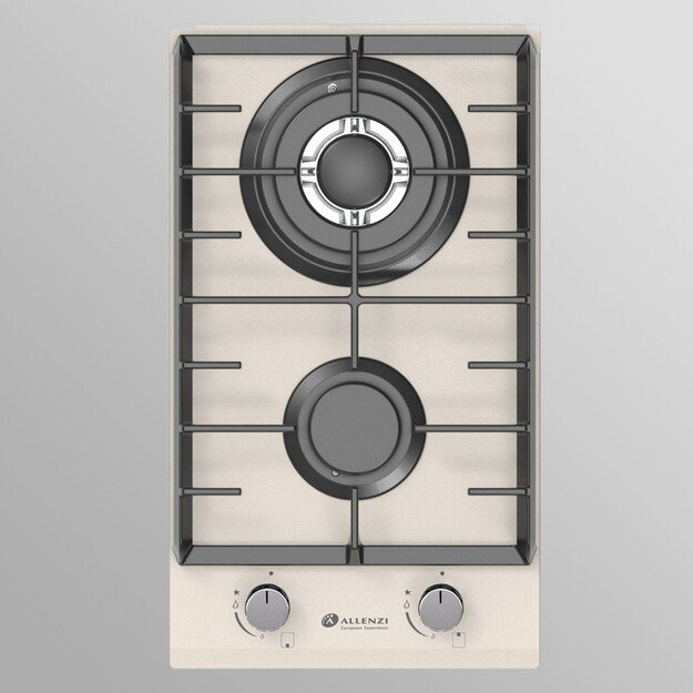 Įmontuojama dujinė domino kaitlentė Allenzi DO302CAP