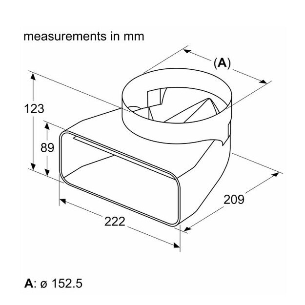 Sujungimo adapteris Bosch HEZ9VDSI1 - 17005350 1