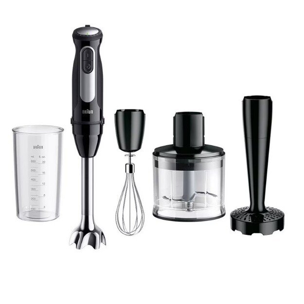 Rankinis trintuvas Braun MultiQuick 5 Pro MQ55307M, juodas