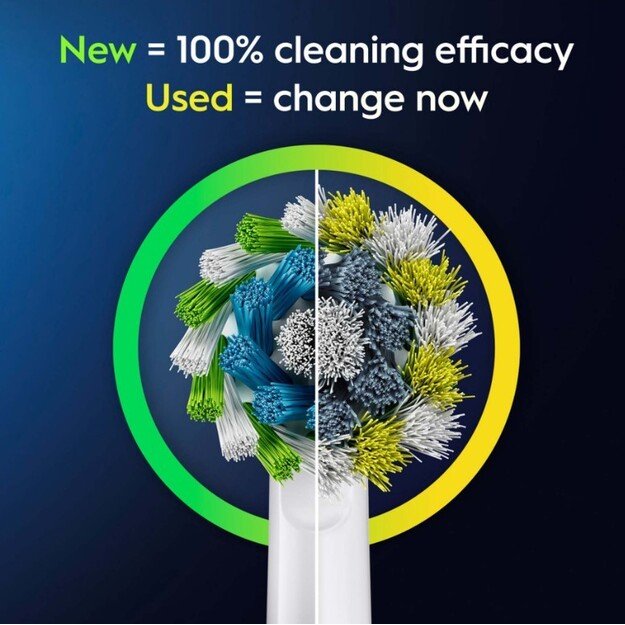 Dantų šepetėlis Oral-B Pro1 Duo blue/black 4