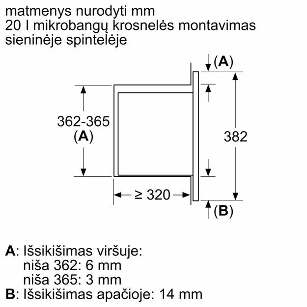 Mikrobangų krosnelė Bosch BFL623MB4 7