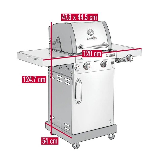 Dujinis grilis Char-Broil Professional Pro S 2 16