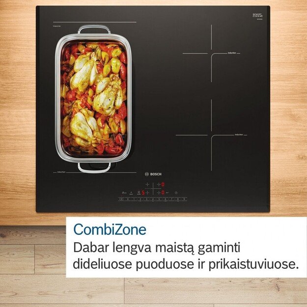 Įmontuojama indukcinė kaitlentė Bosch PVQ631HC1E 5