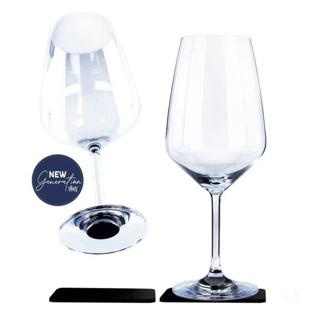 Magnetinės taurės Silwy WINE S025-1301-2, 2 vnt.
