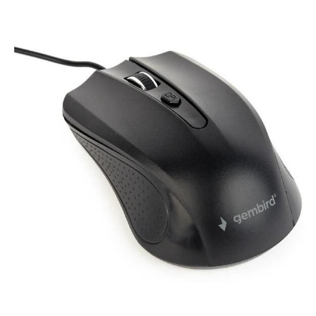 MOUSE USB OPTICAL BLACK/MUS-4B-01L GEMBIRD