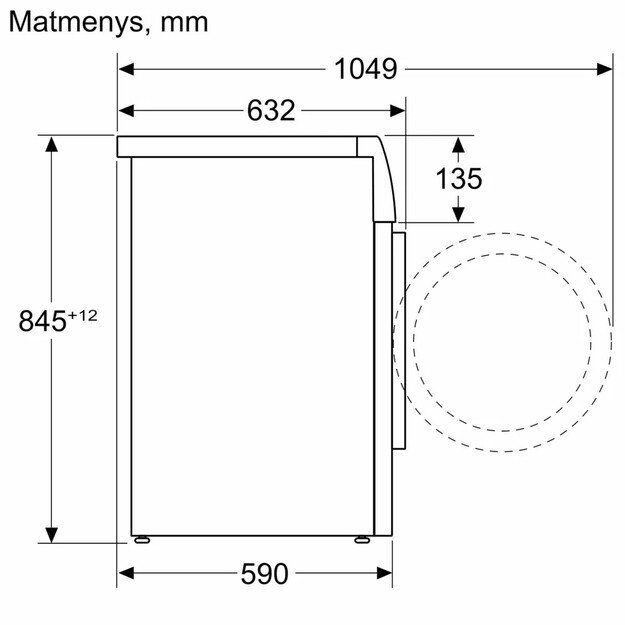 Skalbimo ma&scaron;ina Bosch WAN2829ESN 7