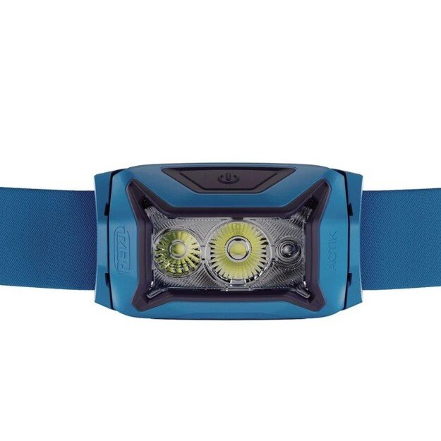 Prožektorius ant galvos Petzl ACTIK, 450 lm, žydras 1