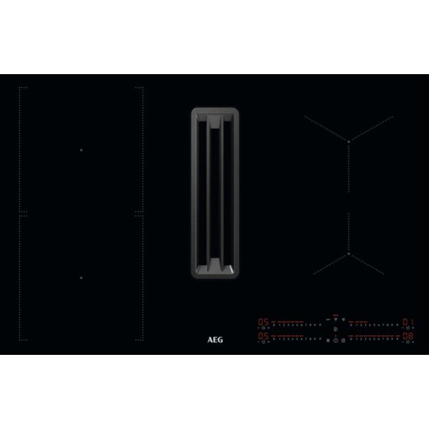 Indukcinė kaitlentė su integruotu gartraukiu AEG CCE84543CB, 80 cm