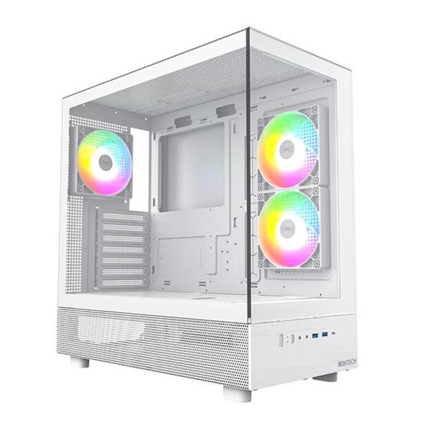 Case|MONTECH|XR|MidiTower|Not included|ATX|MicroATX|MiniITX|Colour White|XR(W)