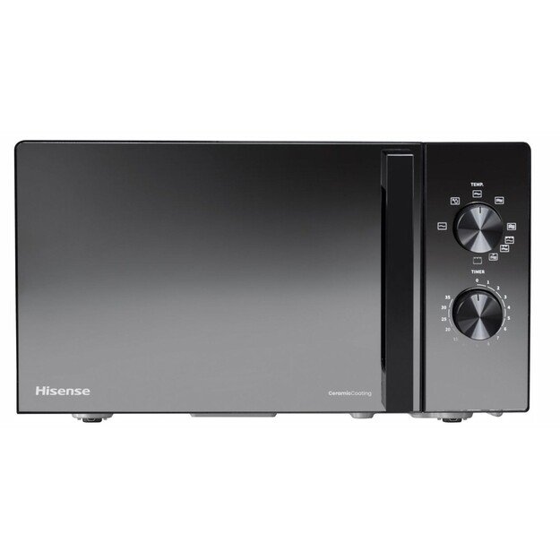 Mikrobangų krosnelė Hisense H20MOMBP1HG, 20 L, 700 W, veidrodinė