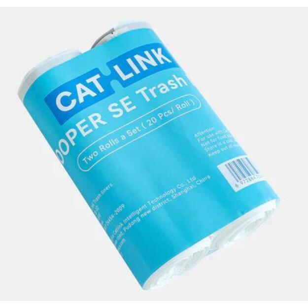 CAT LITTER BOX ACC TRASH BAGS/2ROLLS CL-TB-01 CATLINK