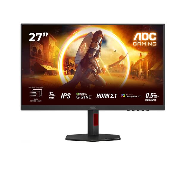 LCD Monitor|AOC|27  |3840 x 2160 pixels|4K Ultra HD|Native aspect ratio 16:9|LED|Flat|U27G4R