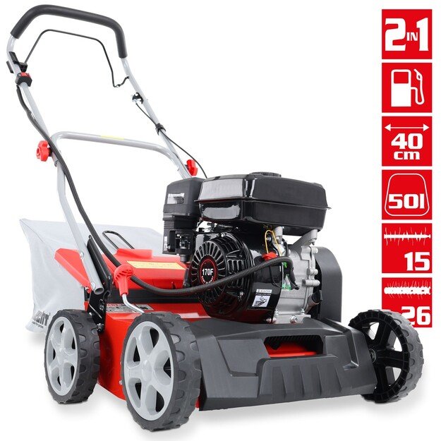 Variklinis aeratorius HECHT 5645, 2in1 1