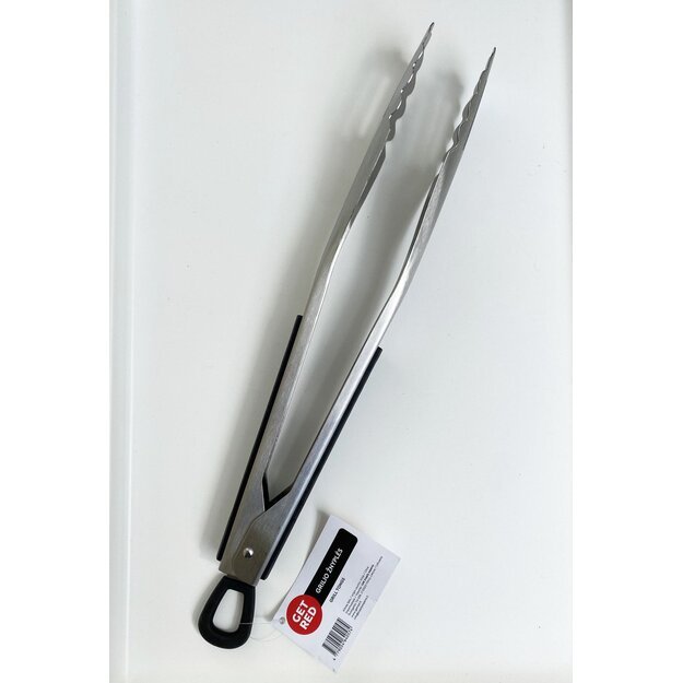 Plačios grilio žnyplės GET RED