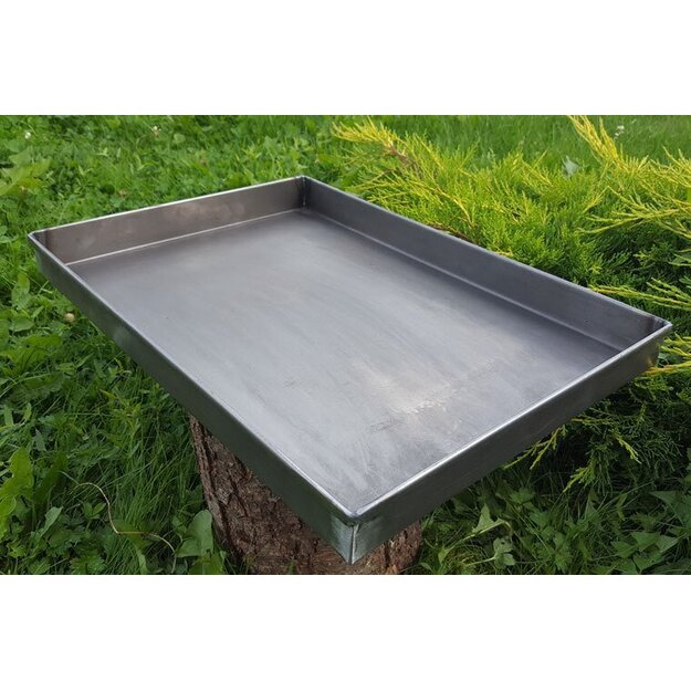 Riebalų surinkimo indas Abas  100L rūkyklai (nerūdijančio plieno)