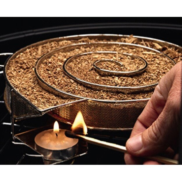 &Scaron;alto dūmo generatorius Kamado kepsninei (spiralė) 1