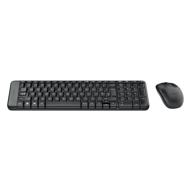 KEYBOARD WRL COMBO MK220/BLACK 920-003161 LOGITECH