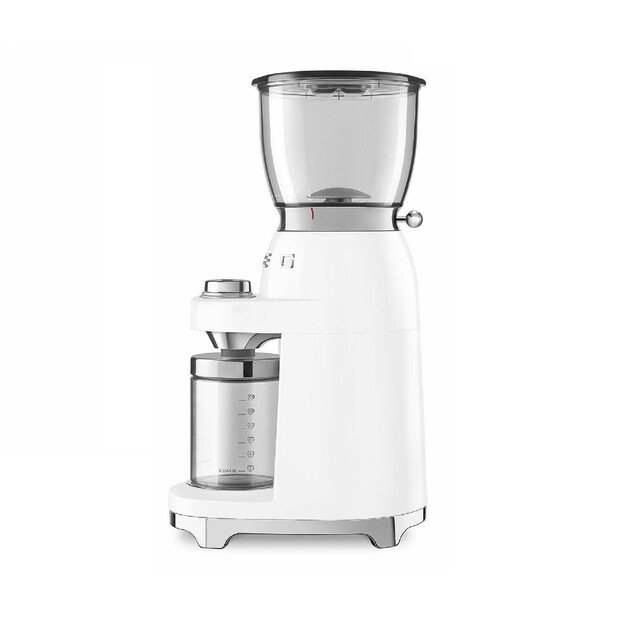 Kavos pupelių malūnėlis Smeg CGF11WHEU, balta spalva 1