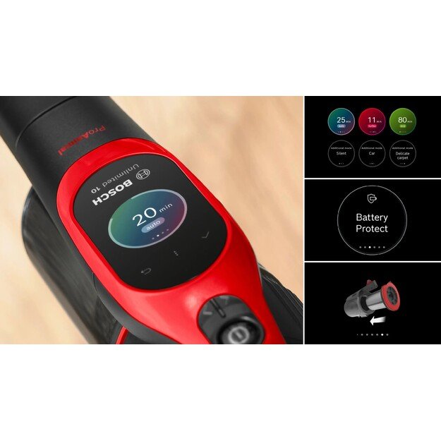 Belaidis dulkių siurblys Bosch Unlimited 10 ProAnimal, BCS1041PET 3