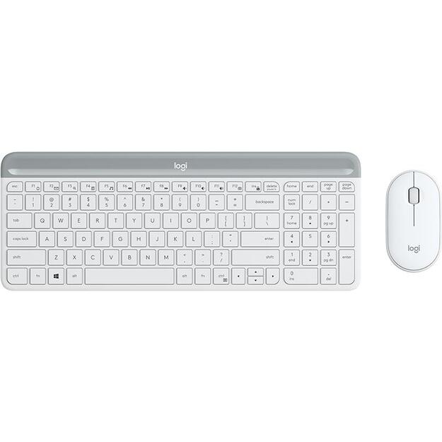 KEYBOARD WRL COMBO MK470/WHITE 920-009205 LOGITECH