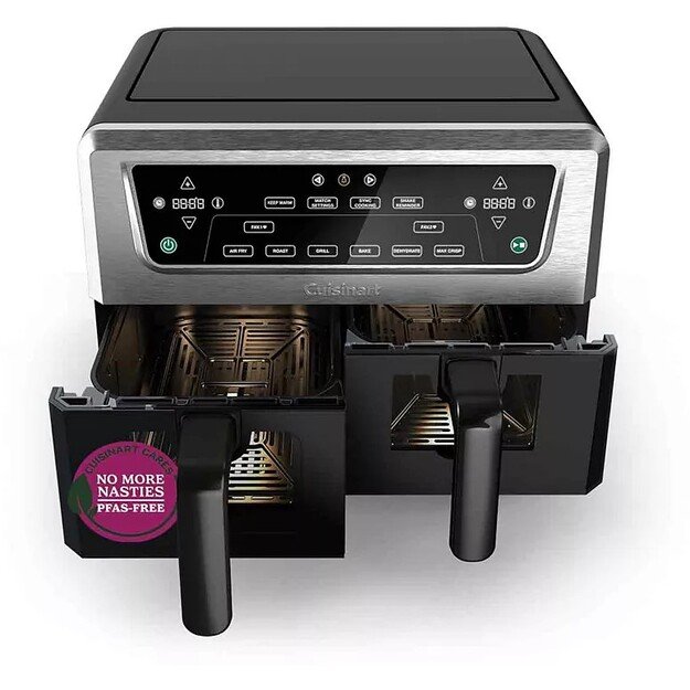 Kar&scaron;to oro gruzdintuvė Cuisinart AIR-TWIN 10.4L AFD10XSSE 1
