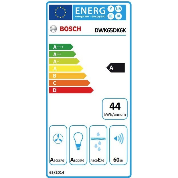 Gartraukis Bosch DWK65DK6K, 60 cm 3