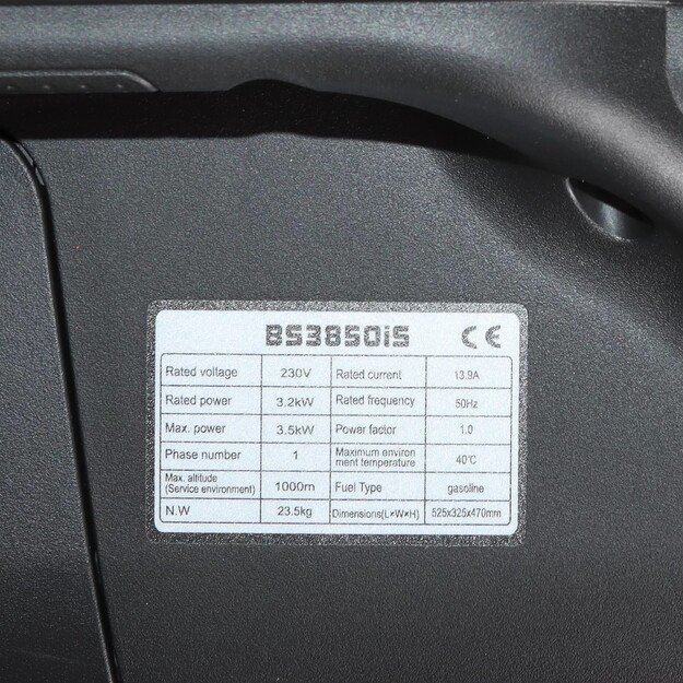 Inverterinis elektros generatorius Astor 3850iS, 3,2kW/3,5kW 1