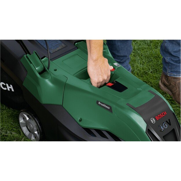 Akumuliatorinė vejapjovė Bosch AdvancedRotak 36V-44-750, 1x6,0Ah, AL 36V-20, 06008B9G03 1